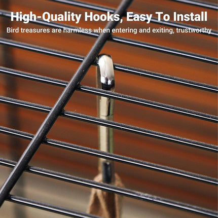 Triangle Hanging Bird Nest Parrot Sleeping Bed Summer Shelter for Other birds