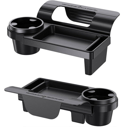 Car Multifunctional Organizer Hanging Storage Box with Cup Holder for Vehicle