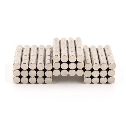 50 x Rare Earth Magnet 5mm x 2mm Disc Round Neo Craft Hobby Fridge Magnets - Aimall