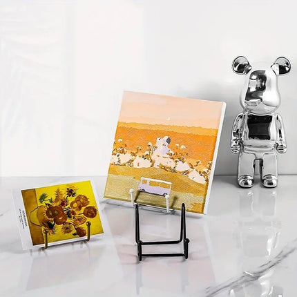 5pcs Plate Photo Frame Display Stand Mobile Phone Holder Base Pendulum Stand