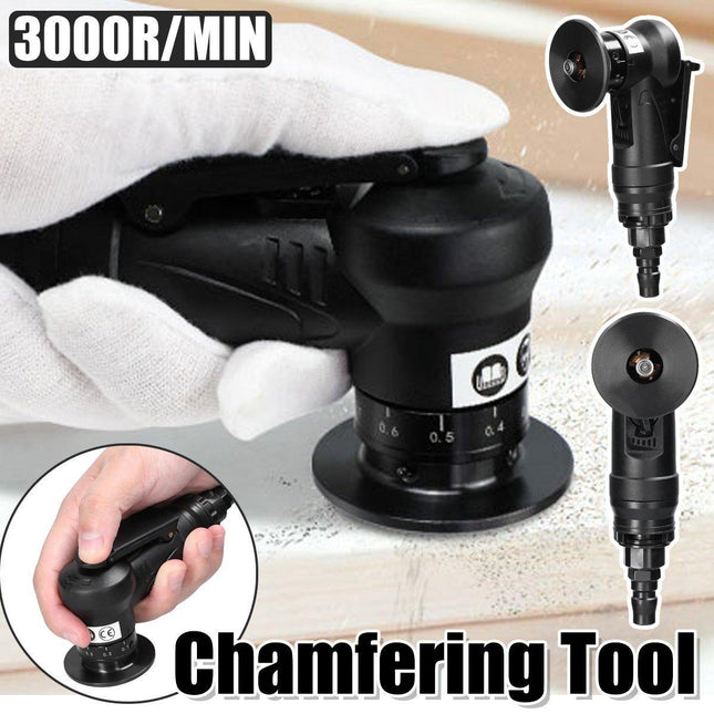Compact Pneumatic Chamfering Beveling Machine Air Tool for Trimming Deburring