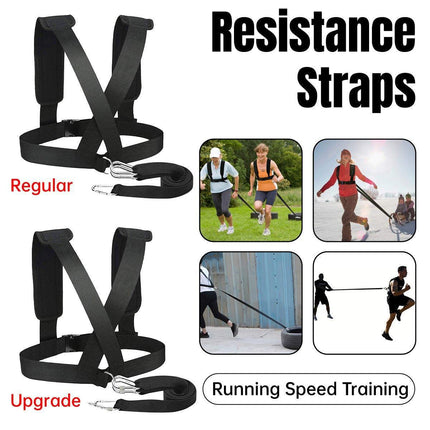 Running Resistance Straps Exercise Fitness Bands Tension Training Workout Straps