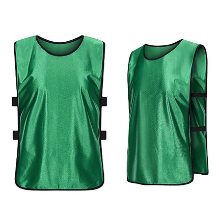 6X Sports Training Bibs Soccer Vests Group Team Bibs Basketball Cricket Football