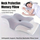 Memory Foam Butterfly Neck Pillow for Enhanced Comfort and Sleep Positioning