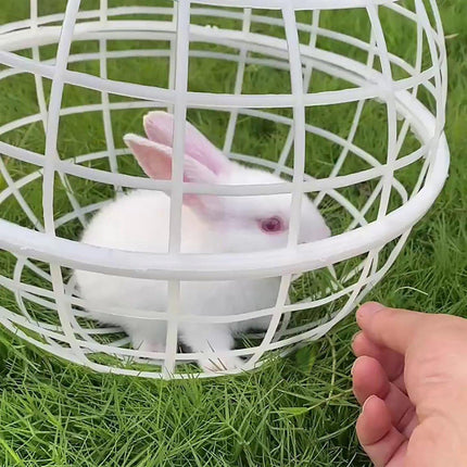2pcs Rollable Round Cage Small Animals Durable Housing Pet Protection Enclosure