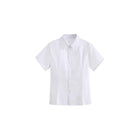 Japanese Women Girls JK Uniform Short Sleeve Shirts Tops Blouse Pleated Skirts - Aimall