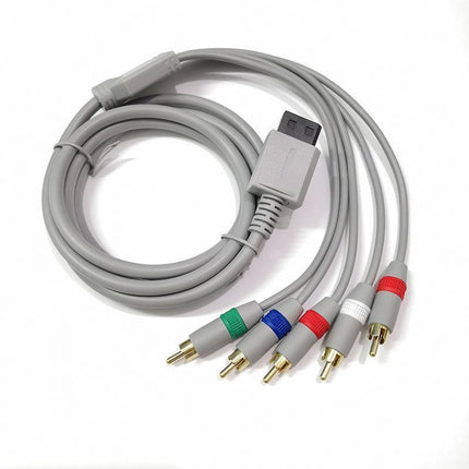 HDTV 5 RCA Component HD TV Audio Video Cable for Nintendo Wii amp WiiU U Console - Aimall