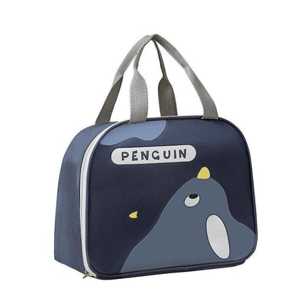 Cute Cartoon Lunch Bag Reusable Insulated School Lunch Box Cooler Tote Boy Girl - Aimall