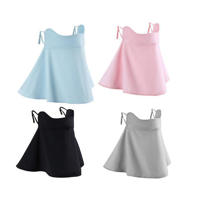 Ice Silk Sunscreen Mask Scarf Head Face Neck Gaiter UV Protection Outdoor Hiking - Aimall