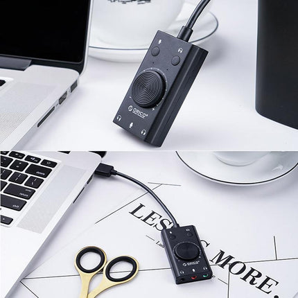 New For ORICO USB External Sound Card Output Laptop PC Computer Adapter - Aimall