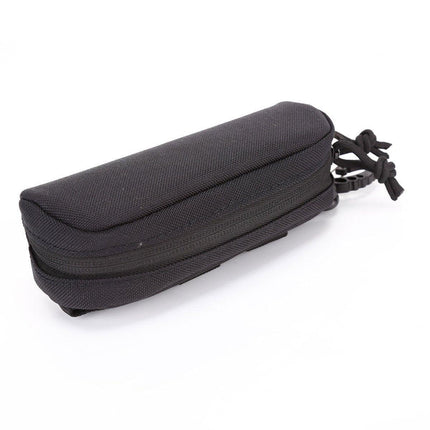 2pcs Nylon Hard Shell Glasses Case Protective Eyewear Storage Organizer Box