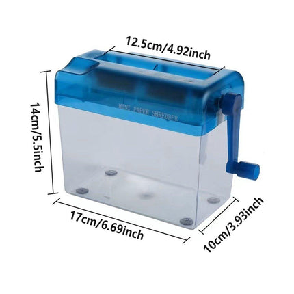 A6 File Hand Paper Shredder Straight Cutting Machine Manual Document Handmade
