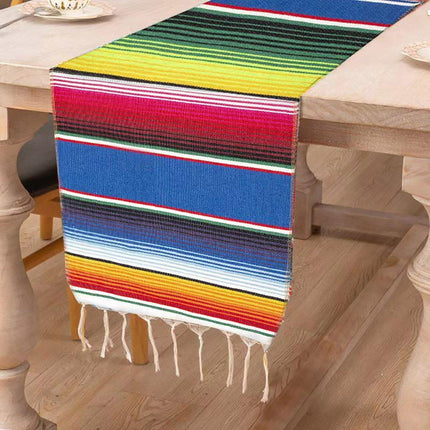 Woven Blanket Tassel Party Tablecloth Home Decoration Table Flags Cover Cloth