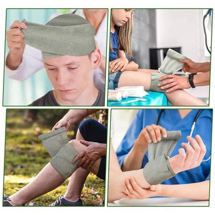 First Aid Bandage Trauma Israeli MedicalDressing Survive Support Strap Wrap Wound - Aimall