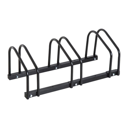 3 Bike Floor Parking Rack Instant Storage Stand Bicycle Cycling Portable
