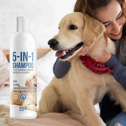 Lavender Scent Pet Shampoo for Cats and Dogs Long-Lasting Fragrance Bath Supplies