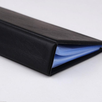 Business Card Holder 120 Pocket Name ID Credit Card Travel Book Wallet Organiser - Aimall