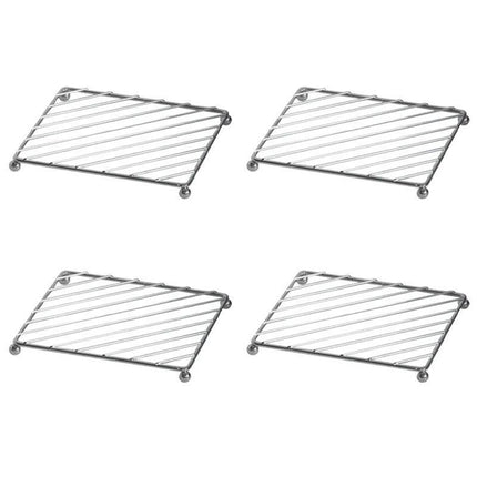 4pcs Heat Insulating Mat Tabletop Saucespan Anti Scald Cookware Protector Pad