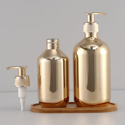 300/500ml Shampoo Bottle Body Wash Bottle Refillable Travel Container Colourful