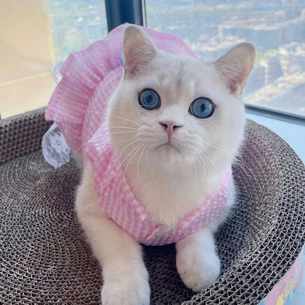 Cute Small Dog Dress Puppy Clothing Pet Apparel for Summer Fashion Outfit