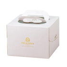30PCS White Portable Cake Boxes Display Window Packing Case Party with Handle Birthday - Aimall
