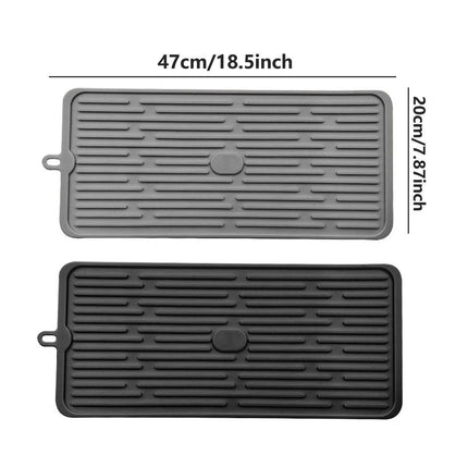 Silicone Drainage Mat Sink Strainer Mat Non Slip Heating Mat Kitchen Drying Pad