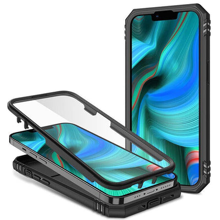 Black Shockproof Ring Case For iPhone 13 Pro Max 12 Pro Max Mini 11 Pro Max - Aimall
