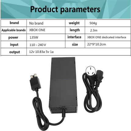 For Xbox One Console Power Adapter 100-240V Replacement Charger
