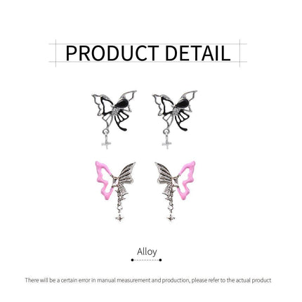 Stylish Hollow Butterfly Earrings for Women Lightweight Fashion Jewelry Elegant