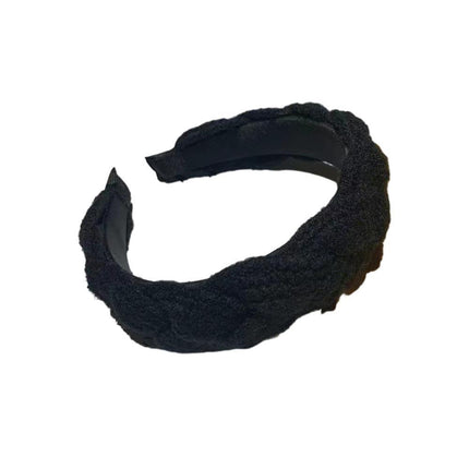 Women Ladies Twist Braid Hairband Wide Hairband Hoop Accessories Head Band Party - Aimall