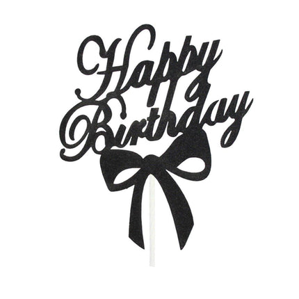Happy Birthday Cake Topper Colour Printed Acrylic Party Decorations Au Stock - Aimall