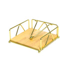 Steel Napkin Holder Serviette Rack Organiser Kitchen Serving Bar 3 Colours