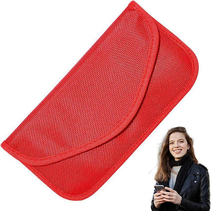 Car Key Signal Blocker Case For Faraday Cage Fob Pouch Keyless RFID Blocking Bag - Aimall