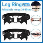 2pcs Adjustable Fashion Garter Belt Leg Loops Thigh Accessories Women