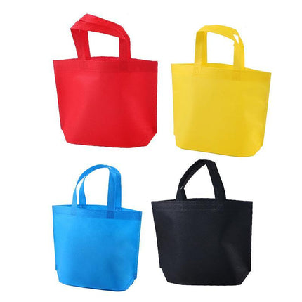 10Pack Reusable Shopping Bags Eco Storage Travel Tote Grocery Bag Non Woven - Aimall