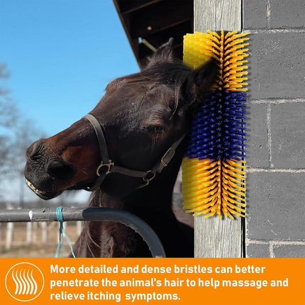 Multifunctional Livestock Brush Massage Scratching and Cleaning Rubbing Brush
