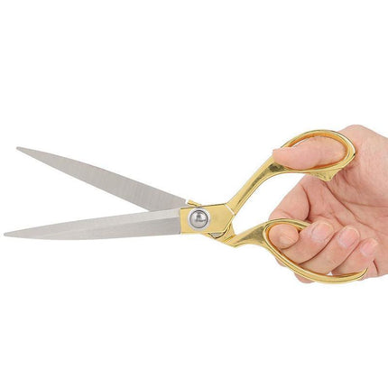 10.5'' Scissors Tailor Dressmaking Sewing Cutting Trimming Fabric Cutting Shear - Aimall
