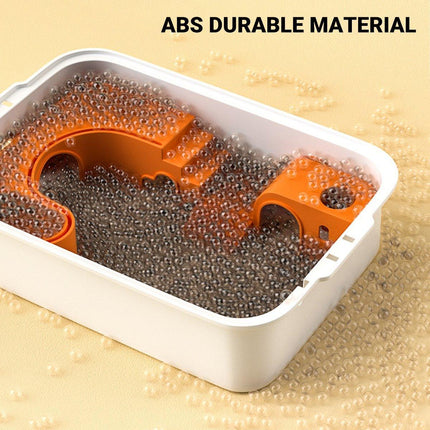Acrylic Tunnel Hamster Cage Gold Wire Bite Proof Luxury Small Pet Habitat