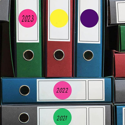 8/13/25/50mm Sticker Dots Adhesive Round Labels Circular Scrapbooking Light Green - Aimall