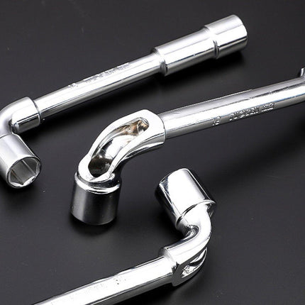 6-23mm L Shaped Socket Wrench Elbow Multi Size Hardware Repair Tool Set