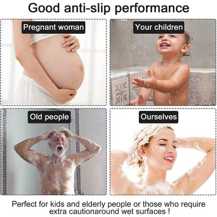 Anti Slip Bathroom Mat Non Slip Shower Floor Mat Quick Dry Soft Comfortable Rug
