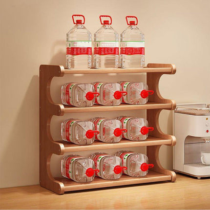 Multi-Layer Desktop Cup Organiser Shelf for Countertop Storage Organisation