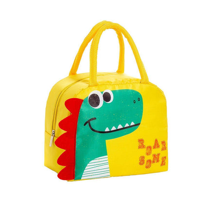 3D Bento Lunch Bag Cartoon Handbag Insulated Food Box Bag for Students LunchTote