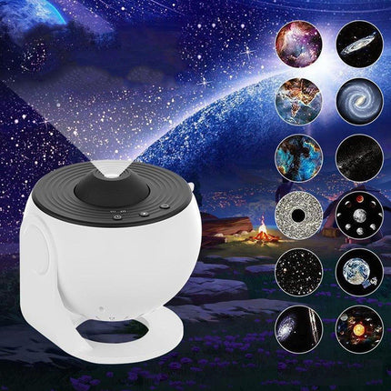 Galaxy Starry Sky Projector LED Night Light 13in1 Rotating Planetarium Star Lamp