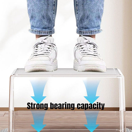 Large Capacity Two-Layer Medicine Box Household Transparent Medical Storage Box