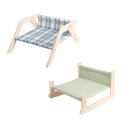 Cat Fabric Chair Bed Washable Recliner Portable Puppy Sleeping House Nest Chiar