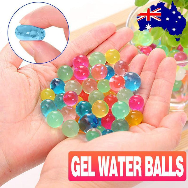 Orbeez Gel Water Balls Crystal Soil Bead WaterBalls Jelly Gel Beads Vase 10-13mm - Aimall