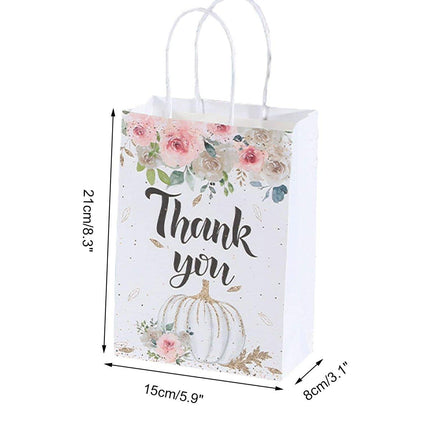 30pcs Printed Gift Bags Holiday Packaging Tote Gift Bags for Christmas Party