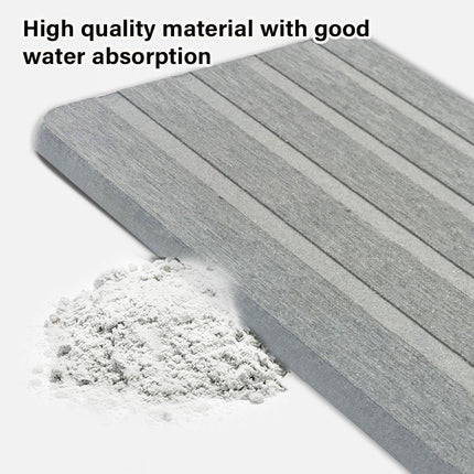 Countertop Absorbent Drainage Mat Sink Splash Pad Bathroom Tray Water Catcher
