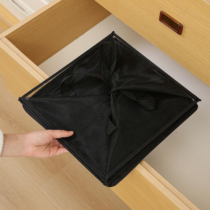 Foldable Laundry Washing Clothes Storage Bag Hamper Basket Bin Organiser - Aimall